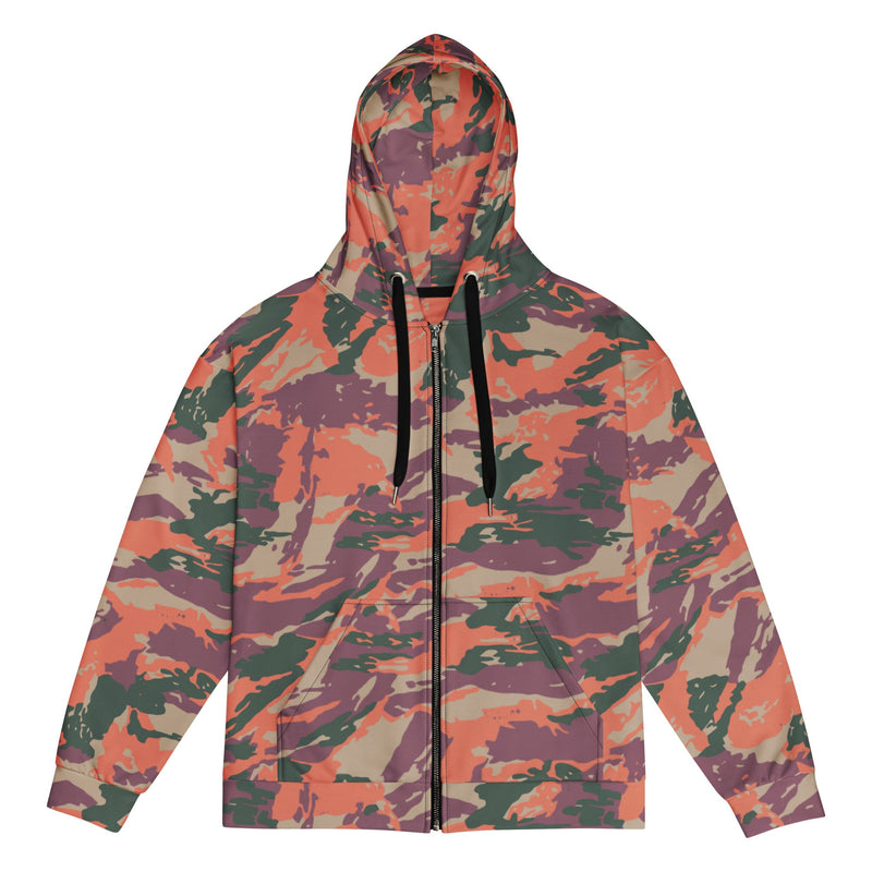 Shock Trooper CAMO Unisex Zip Hoodie - 2XS