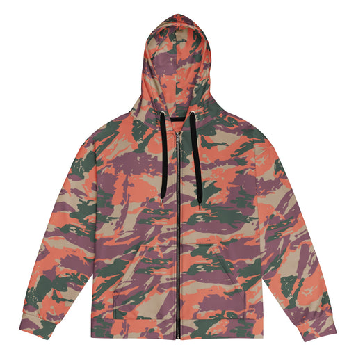 Shock Trooper CAMO Unisex Zip Hoodie - 2XS