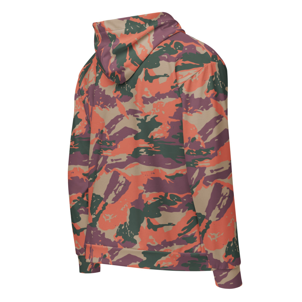 Street Fighter Bison Shock Trooper Movie CAMO Unisex zip hoodie - Unisex zip hoodie