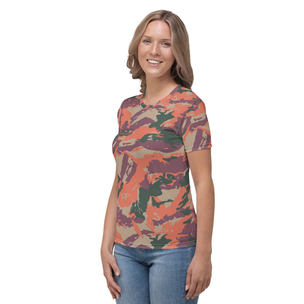 Street Fighter Bison Shock Trooper Movie CAMO Women’s T-shirt - Womens T-Shirt