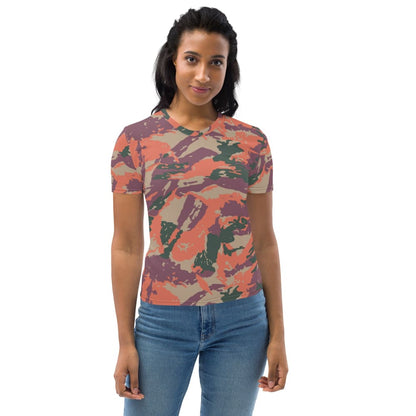 Street Fighter Bison Shock Trooper Movie CAMO Women’s T-shirt - Womens T-Shirt