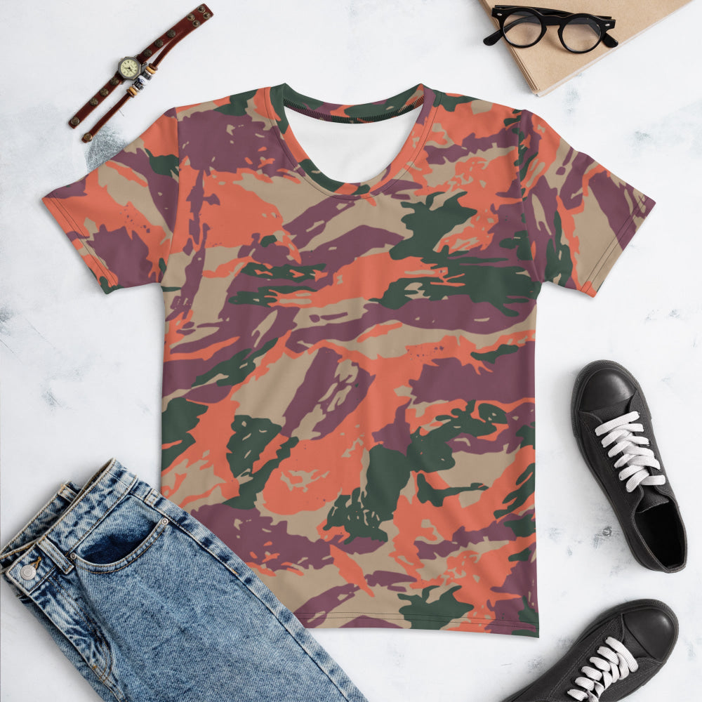 Street Fighter Bison Shock Trooper Movie CAMO Women’s T-shirt - Womens T-Shirt