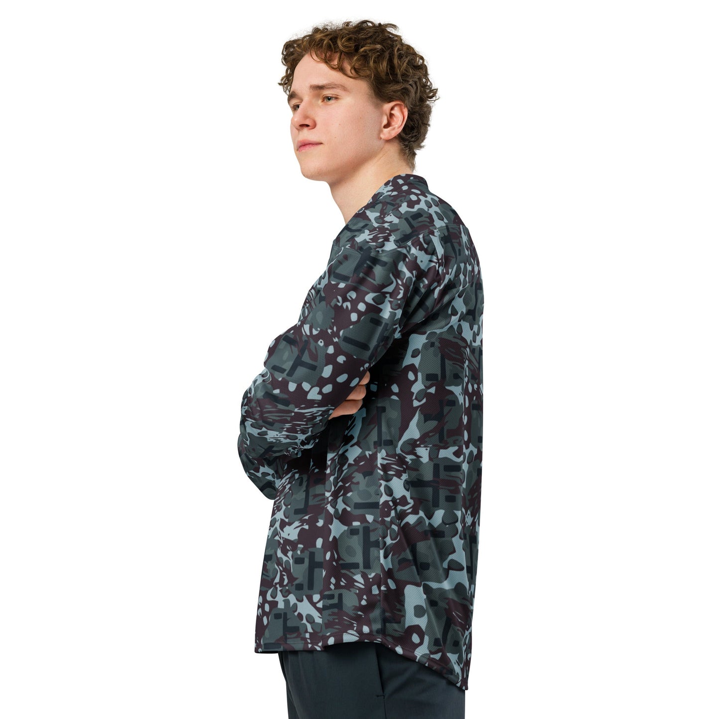 Suicide Squad Navy SEAL Movie CAMO hockey fan jersey - 2XS - Hockey Jerseys