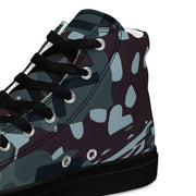 Maritime Assault CAMO Mens High-Top Canvas Shoes
