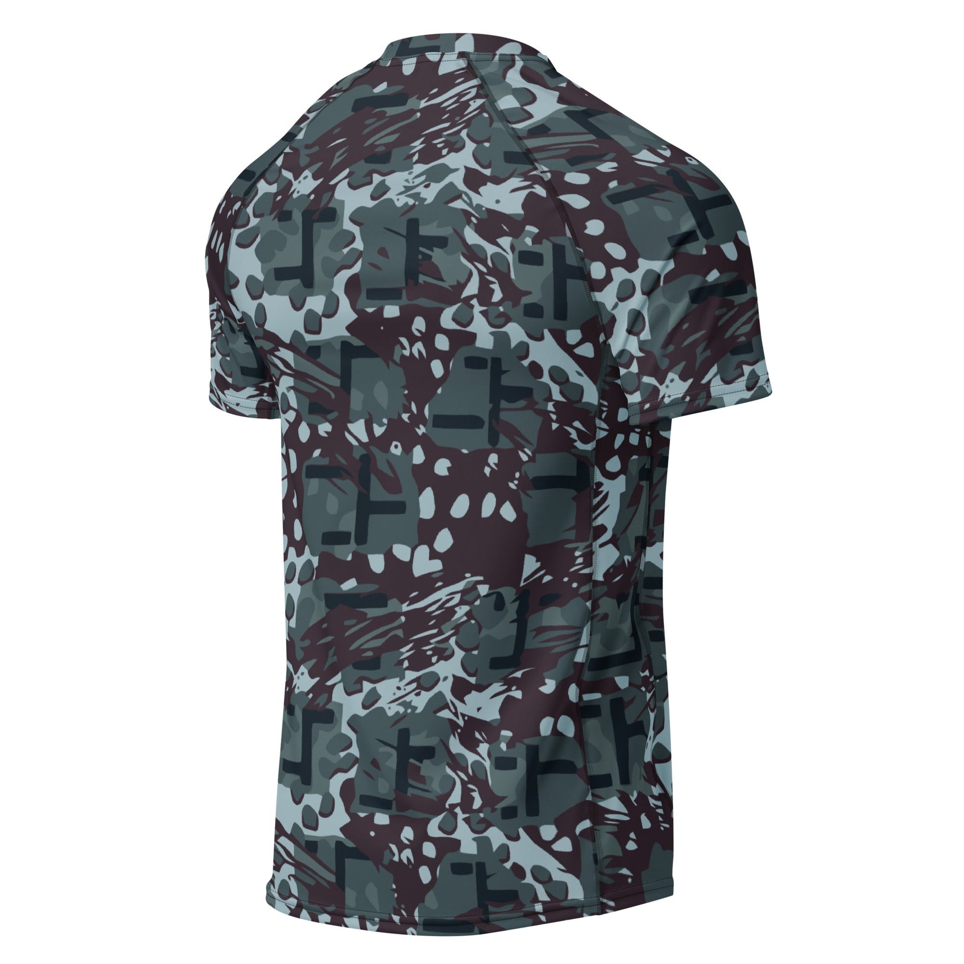 Suicide Squad Navy SEAL Movie CAMO Mens Short-Sleeve Rash Guard - Short-sleeve Guards