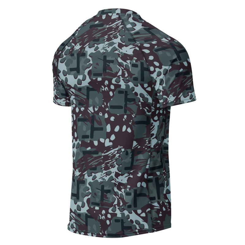 Maritime Assault CAMO Mens Short-Sleeve Rash Guard