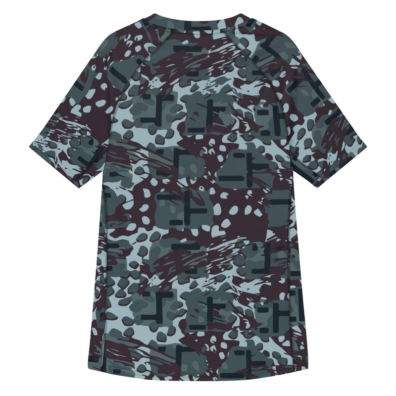 Maritime Assault CAMO Mens Short-Sleeve Rash Guard