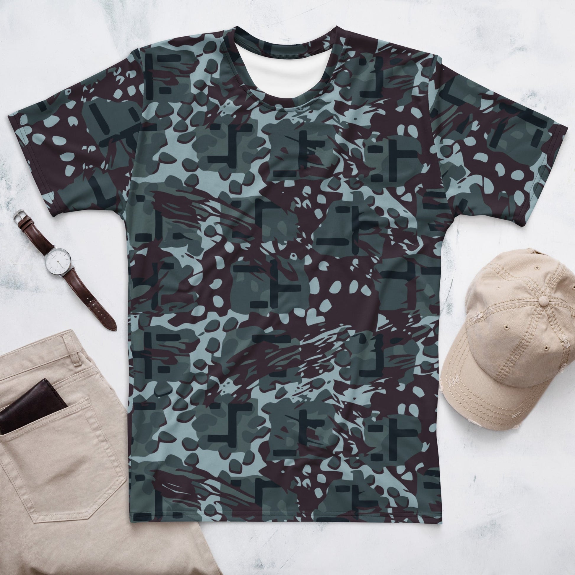 Suicide Squad Navy SEAL Movie CAMO Mens t-shirt - XS - T-Shirts