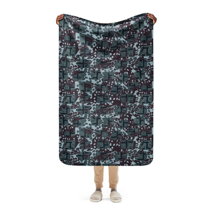 Suicide Squad Navy SEAL Movie CAMO Sherpa blanket - 37″×57″ - Blankets