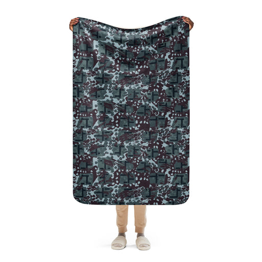 Maritime Assault CAMO Sherpa Blanket - 37″×57″