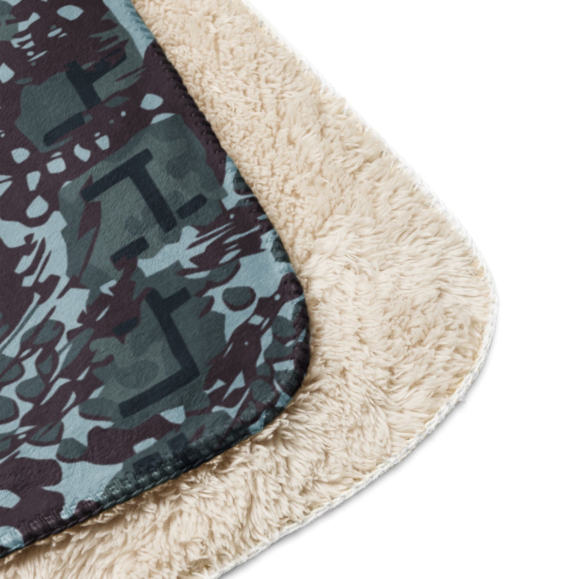 Suicide Squad Navy SEAL Movie CAMO Sherpa blanket - Blankets