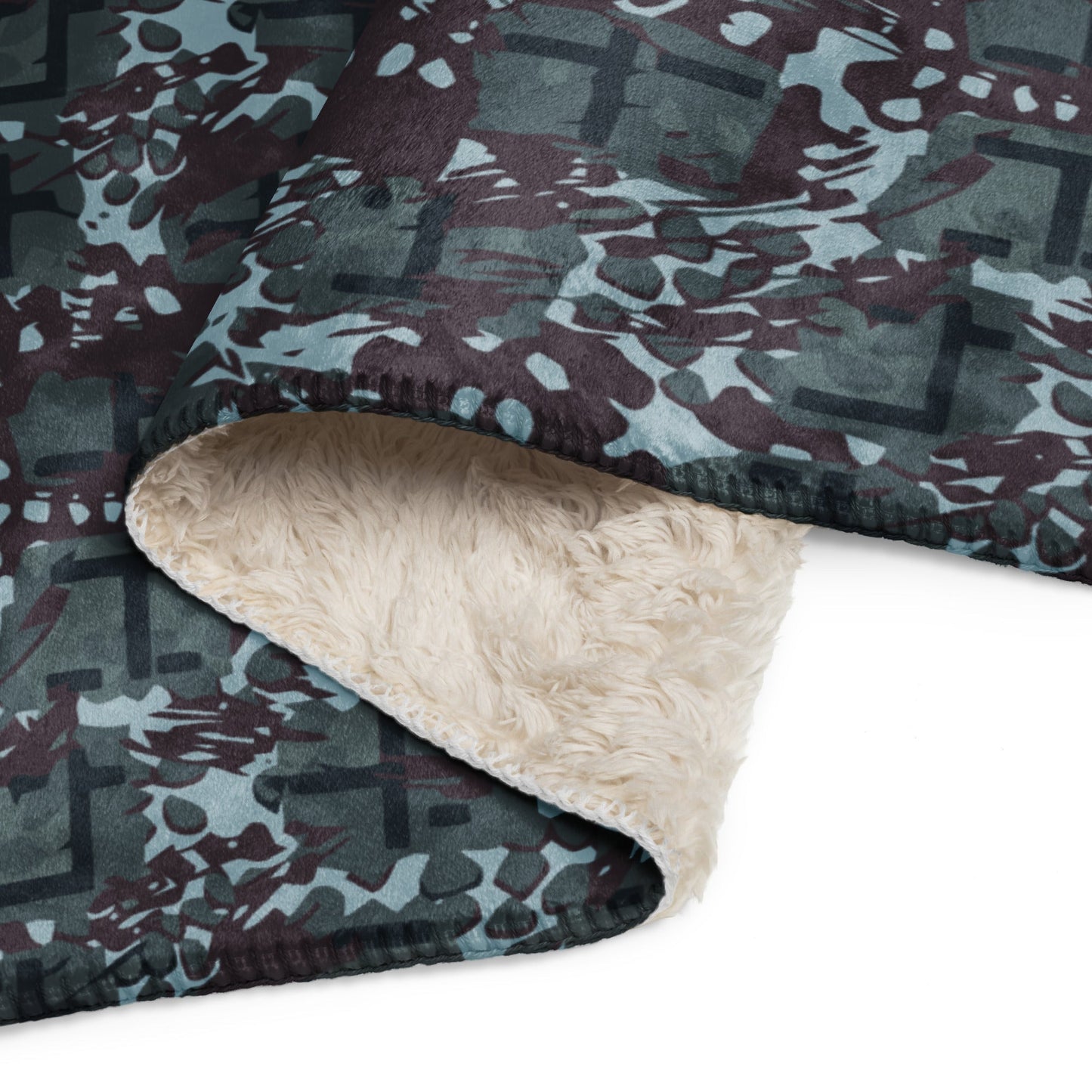 Suicide Squad Navy SEAL Movie CAMO Sherpa blanket - Blankets