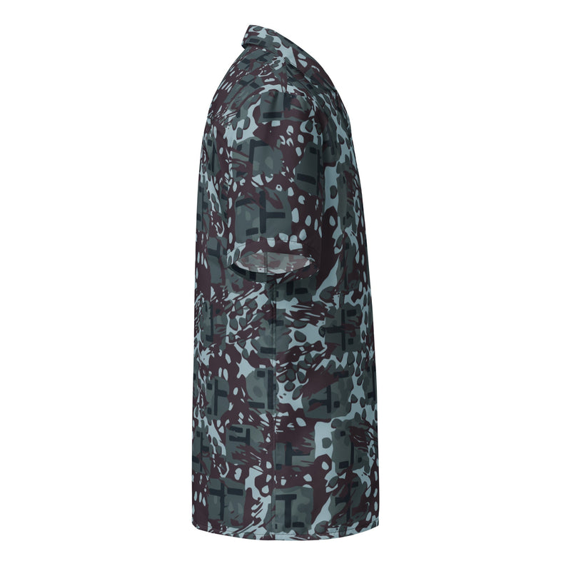 Maritime Assault CAMO Unisex Short-Sleeve Button Shirt