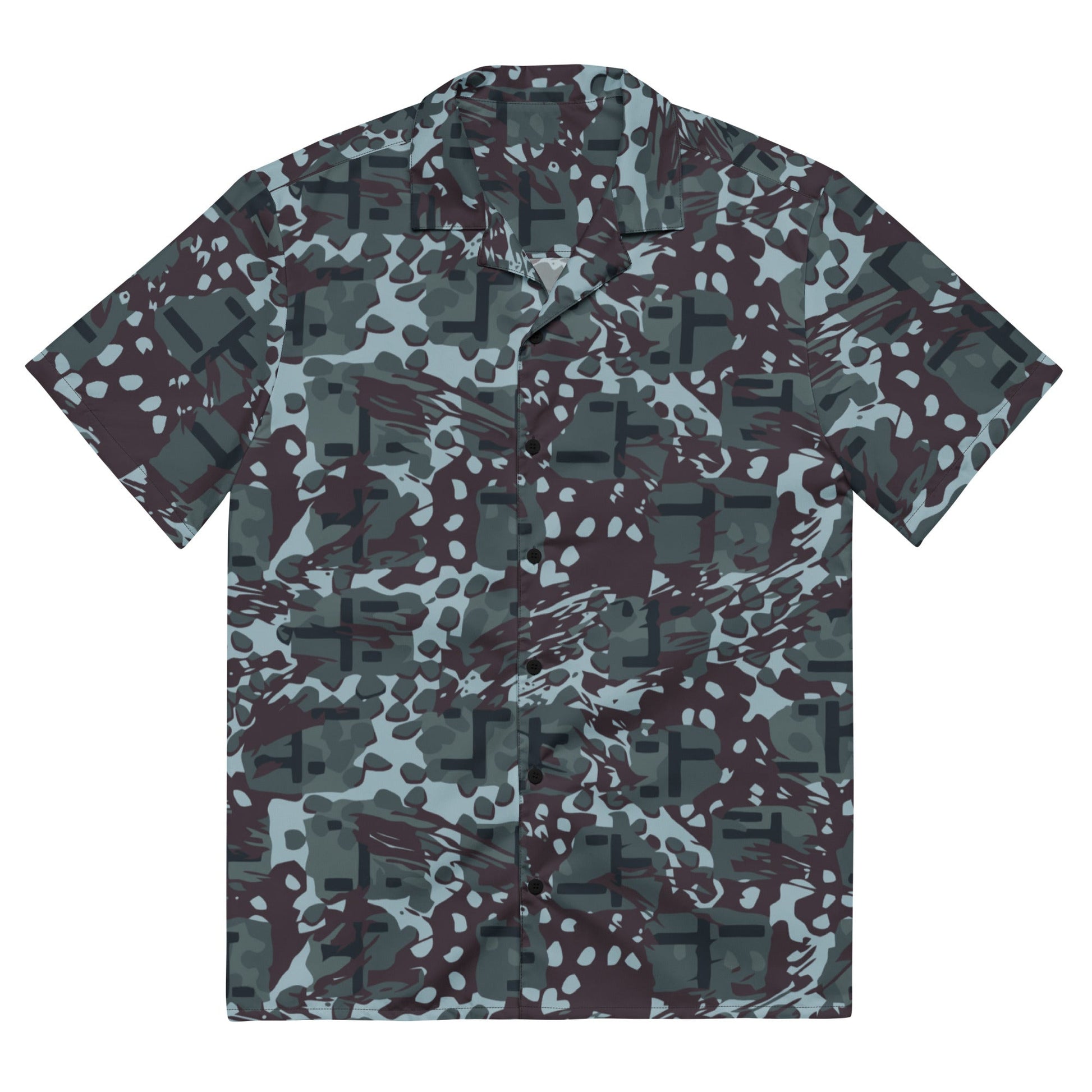 Suicide Squad Navy SEAL Movie CAMO Unisex button shirt - 2XS - Button Shirts