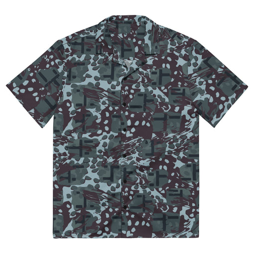 Maritime Assault CAMO Unisex Short-Sleeve Button Shirt - 2XS - Button-Up