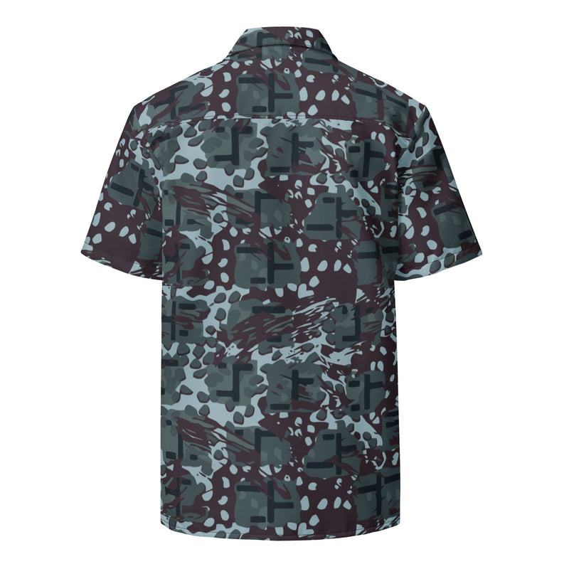 Maritime Assault CAMO Unisex Short-Sleeve Button Shirt