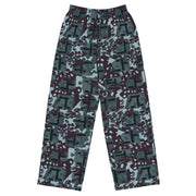 Maritime Assault CAMO Unisex Wide-Leg Leisure Pants - 2XS