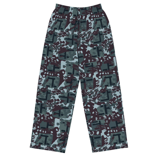 Maritime Assault CAMO Unisex Wide-Leg Leisure Pants - 2XS - Pant