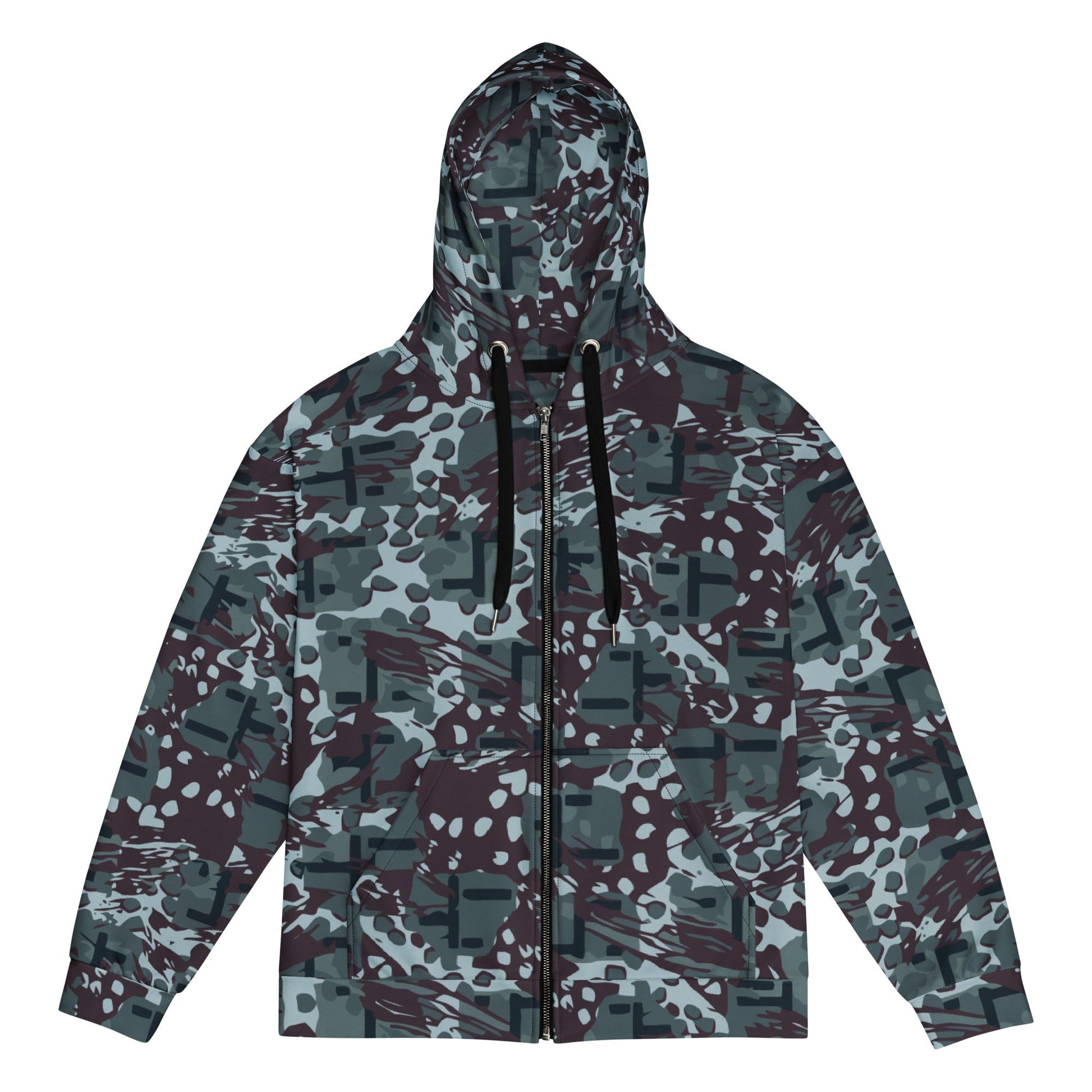 Suicide Squad Navy SEAL Movie CAMO Unisex zip hoodie - 2XS - Zip Hoodies