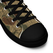 Sumpfmuster Where Eagles Dare CAMO Mens High-Top Canvas Shoes