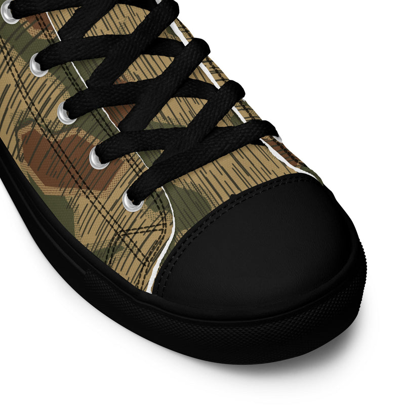 Sumpfmuster Where Eagles Dare CAMO Mens High-Top Canvas Shoes