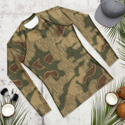 Sumpfmuster Where Eagles Dare CAMO Mens Long-Sleeve Rash Guard - LS