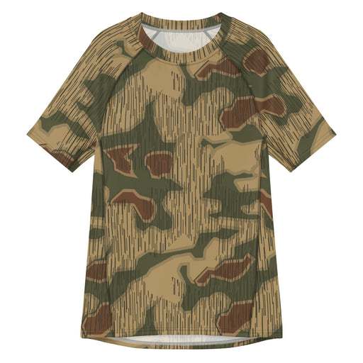 Sumpfmuster Where Eagles Dare CAMO Mens Short-Sleeve Rash Guard - 2XS - SS