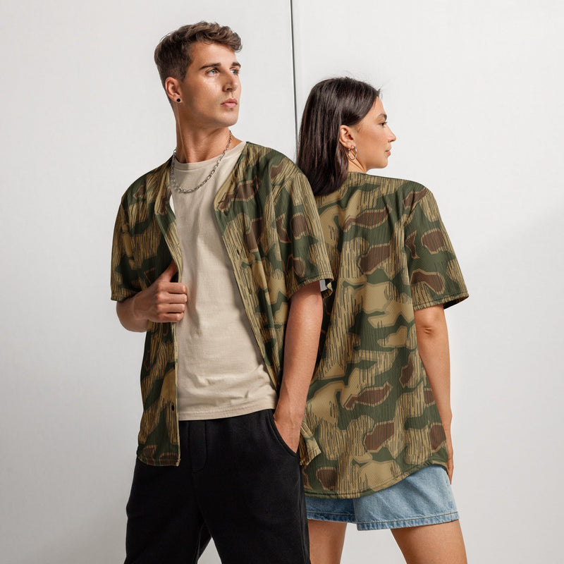 Sumpfmuster Where Eagles Dare CAMO Unisex Baseball Jersey - 2XS