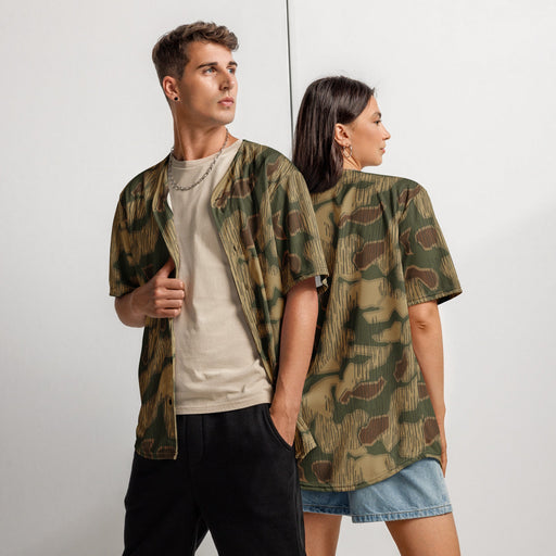 Sumpfmuster Where Eagles Dare CAMO Unisex Baseball Jersey - 2XS