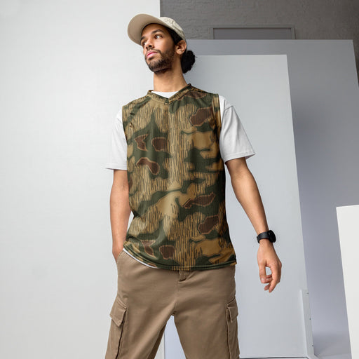 Sumpfmuster Where Eagles Dare CAMO Unisex Basketball Jersey - 2XS