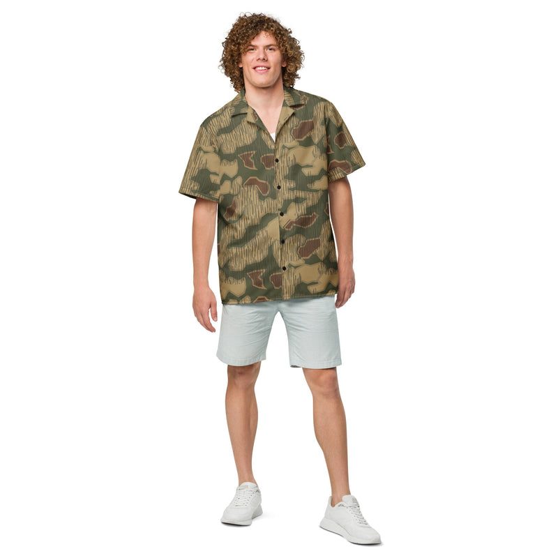 Sumpfmuster Where Eagles Dare CAMO Unisex Short-Sleeve Button Shirt - Button-Up