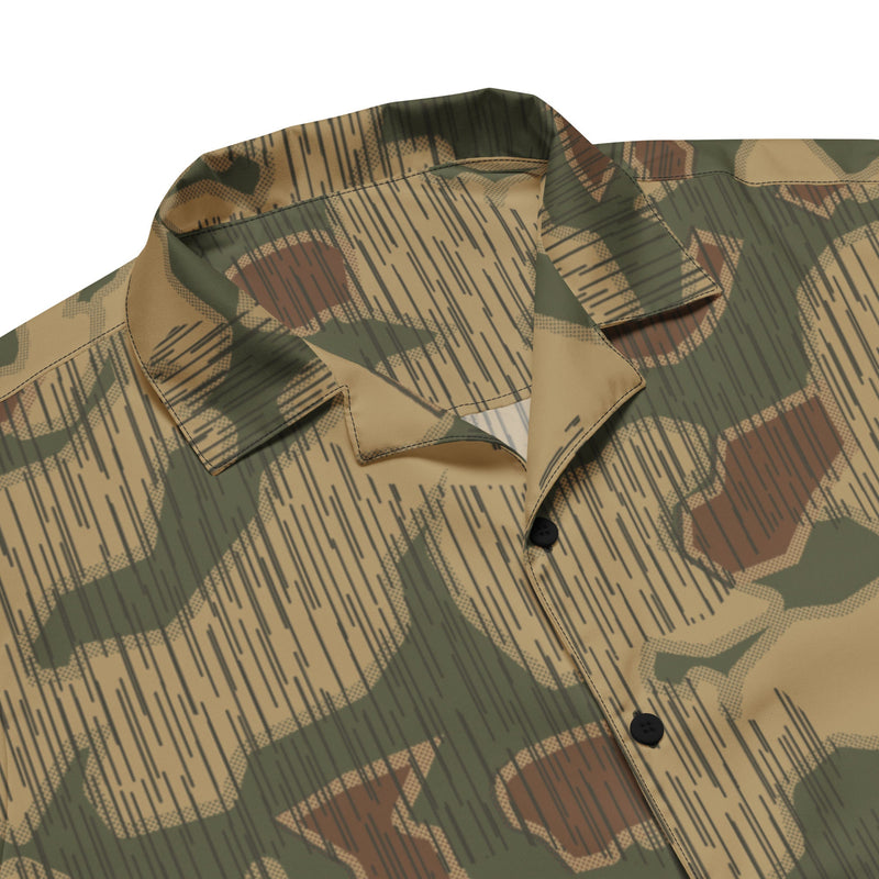 Sumpfmuster Where Eagles Dare CAMO Unisex Short-Sleeve Button Shirt - Button-Up