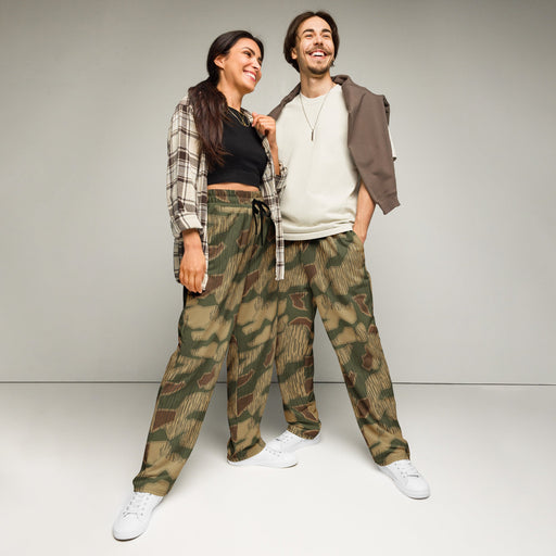 Sumpfmuster Where Eagles Dare CAMO Unisex Wide-Leg Joggers - 2XS
