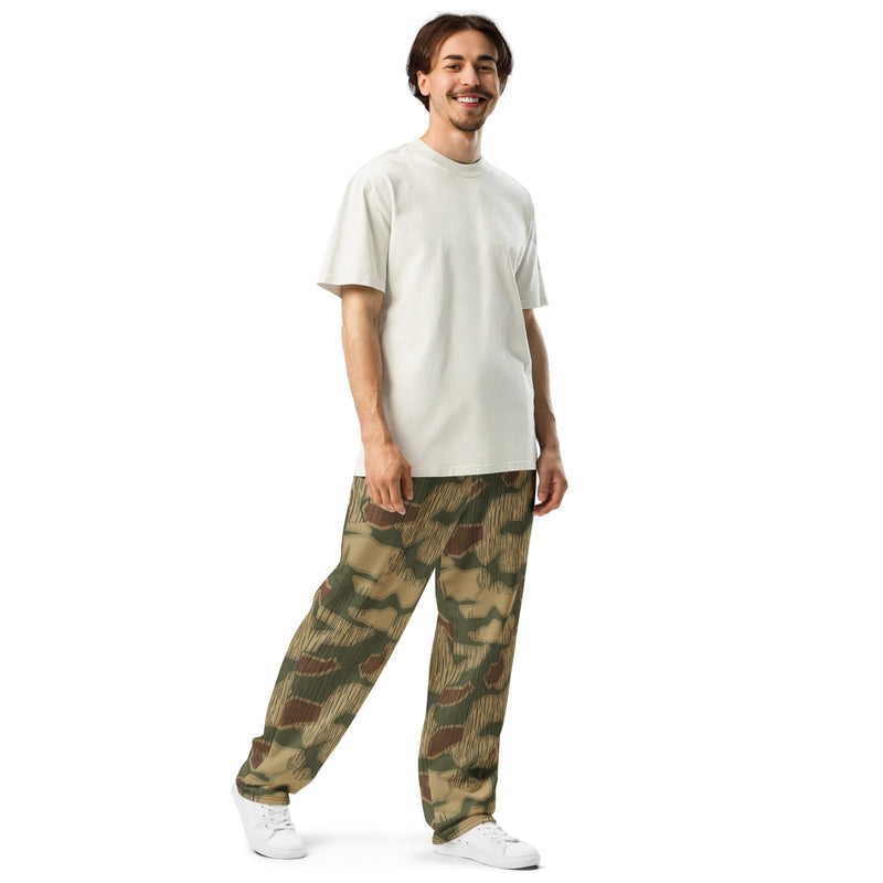 Sumpfmuster Where Eagles Dare CAMO Unisex Wide-Leg Joggers