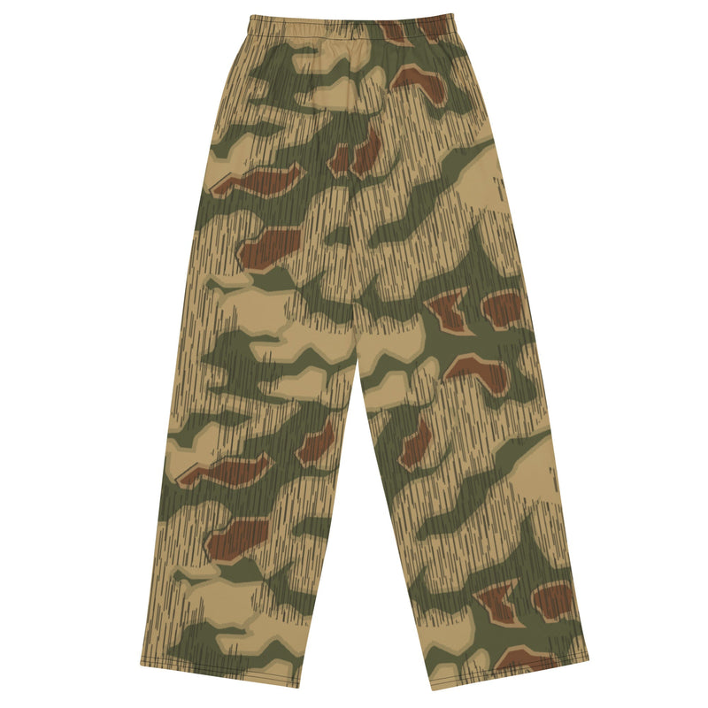 Sumpfmuster Where Eagles Dare CAMO Unisex Wide-Leg Leisure Pants - Pant