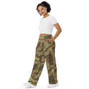 Sumpfmuster Where Eagles Dare CAMO Unisex Wide-Leg Leisure Pants - Pant