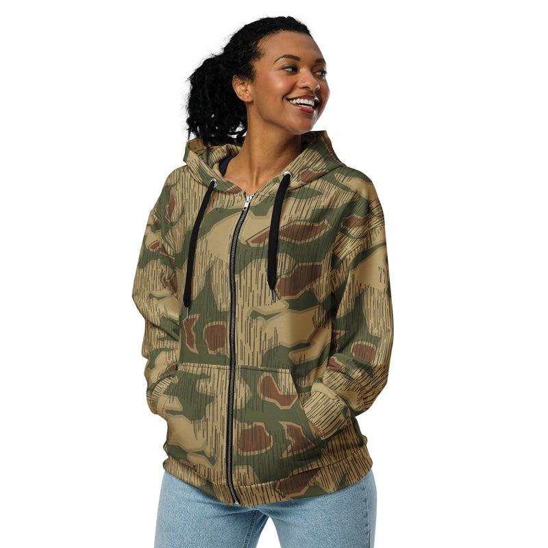 Sumpfmuster Where Eagles Dare CAMO Unisex Zip Hoodie