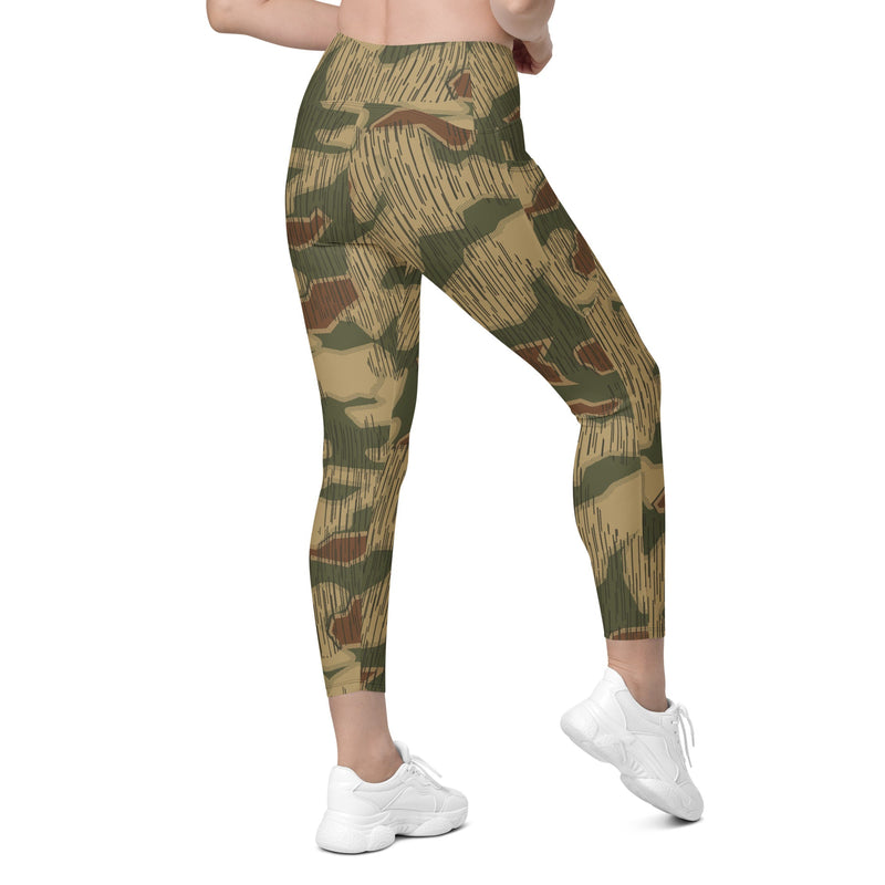 Sumpfmuster Where Eagles Dare CAMO Womens Leggings with Pockets - Women