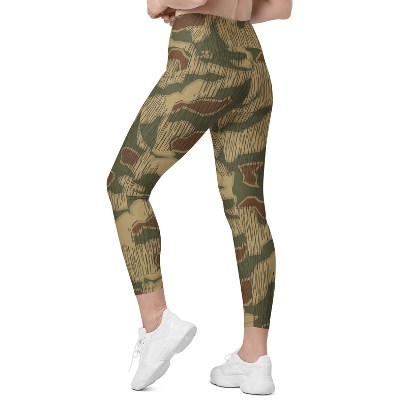 Sumpfmuster Where Eagles Dare CAMO Womens Leggings with Pockets - Women