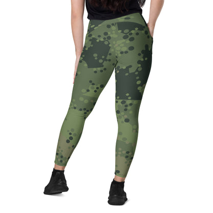 Swedish Barracuda CAMO Leggings with pockets - Womens With Pockets