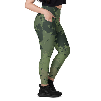 Swedish Barracuda CAMO Leggings with pockets - Womens With Pockets