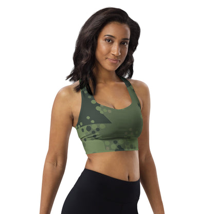 Swedish Barracuda CAMO Longline sports bra - Womens Sports Bra