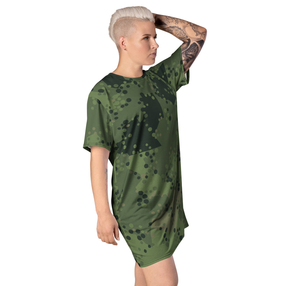 Swedish Barracuda CAMO T-shirt dress - Womens T-Shirt Dress