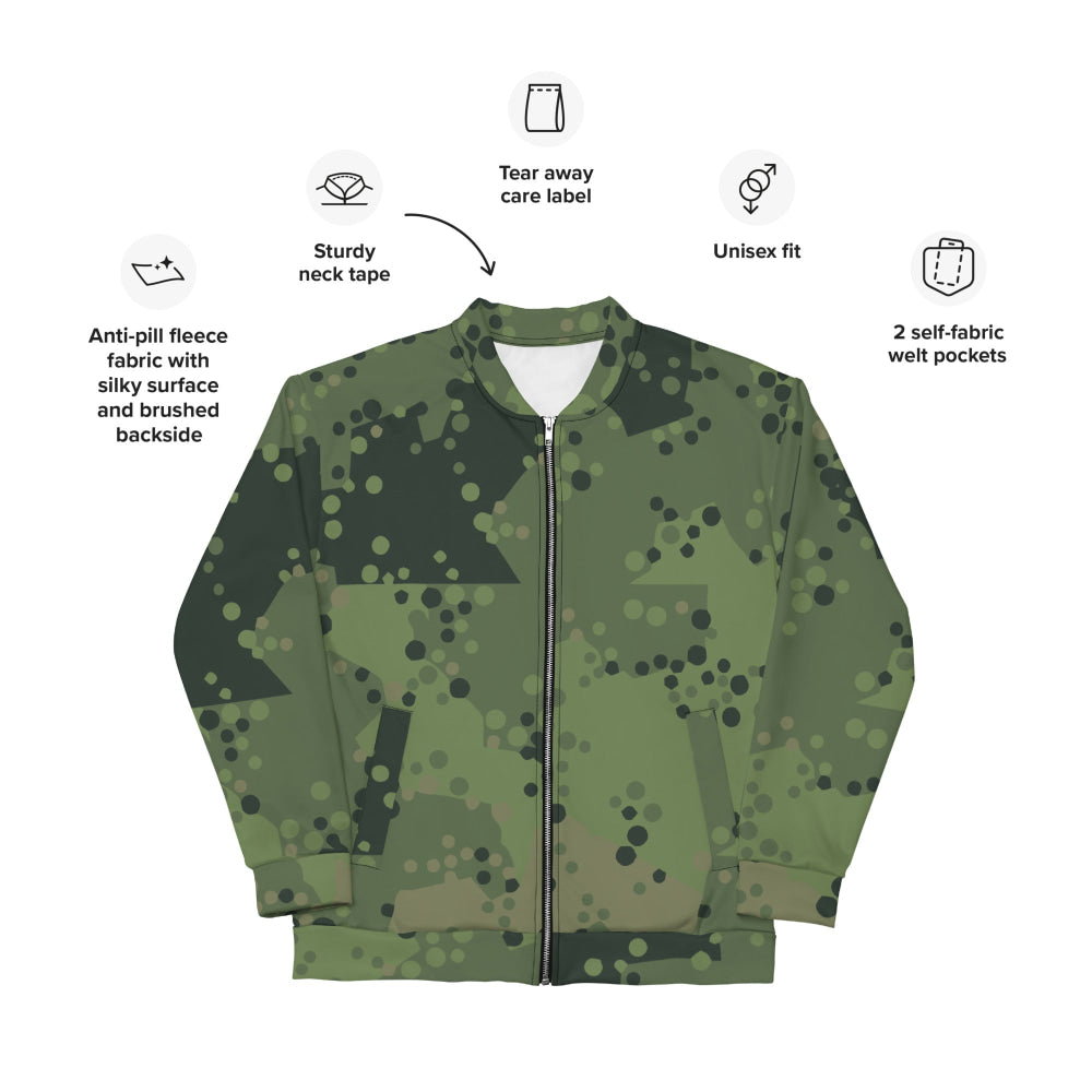 Swedish Barracuda CAMO Unisex Bomber Jacket