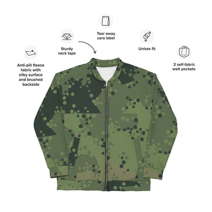 Swedish Barracuda CAMO Unisex Bomber Jacket