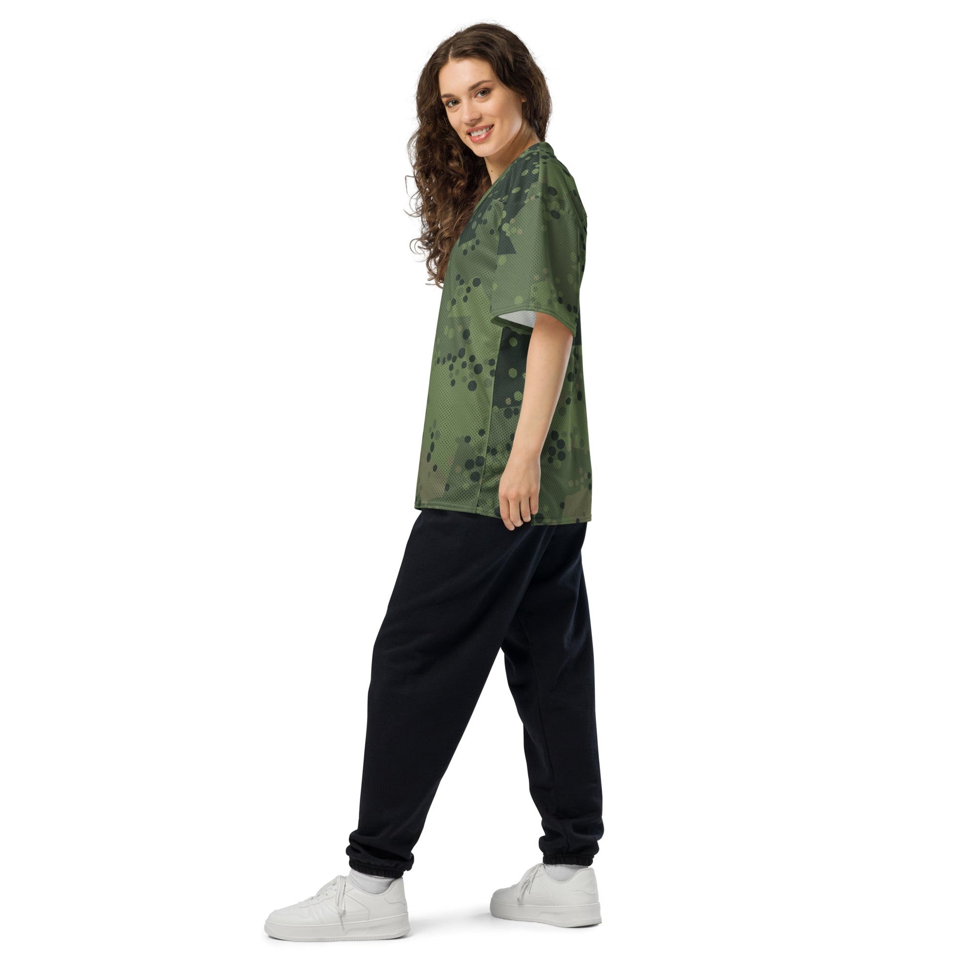 Swedish Barracuda Woodland CAMO American football jersey - Football Jersey