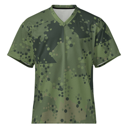 Swedish Barracuda Woodland CAMO American football jersey - 2XS - Football Jersey