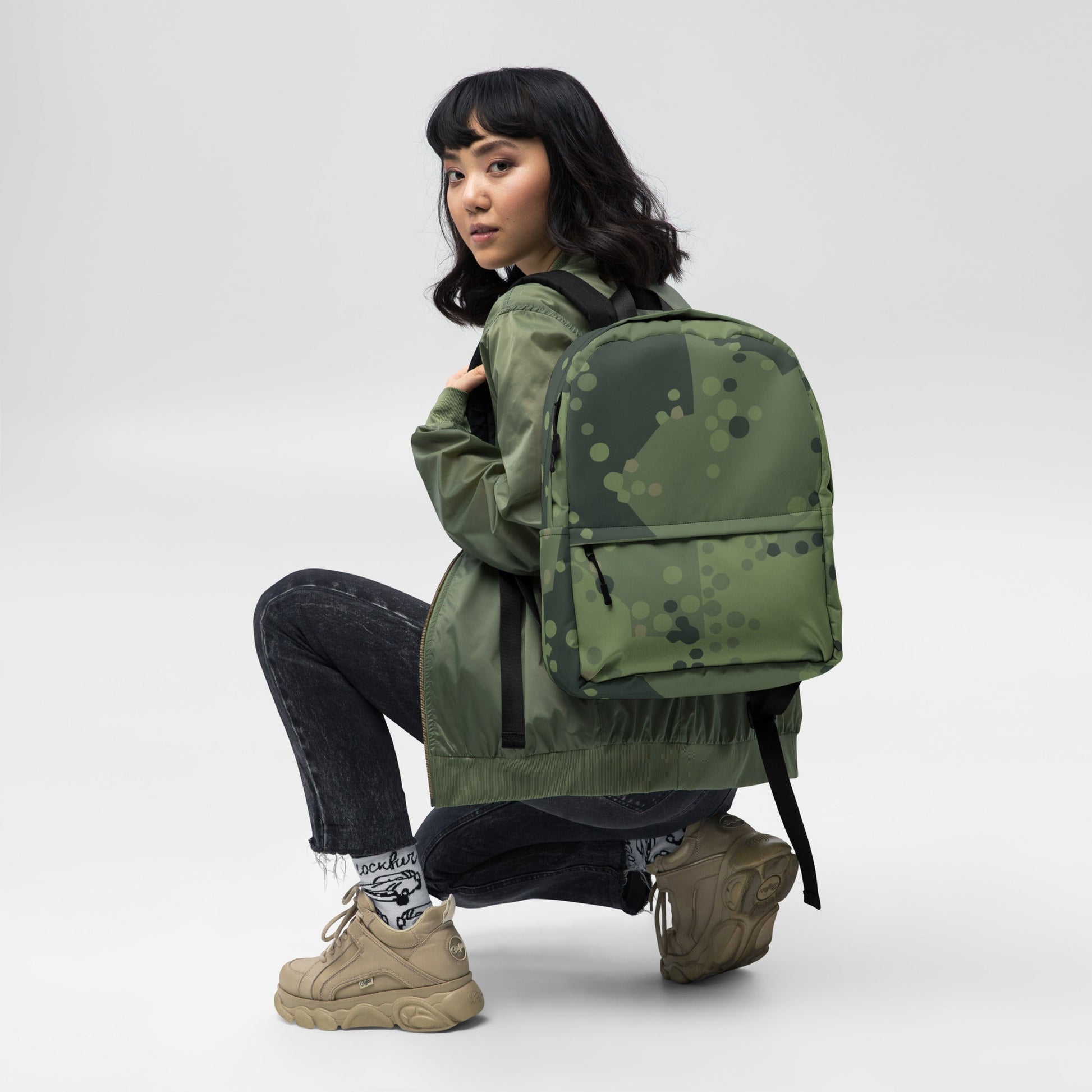 Swedish Barracuda Woodland CAMO Backpack