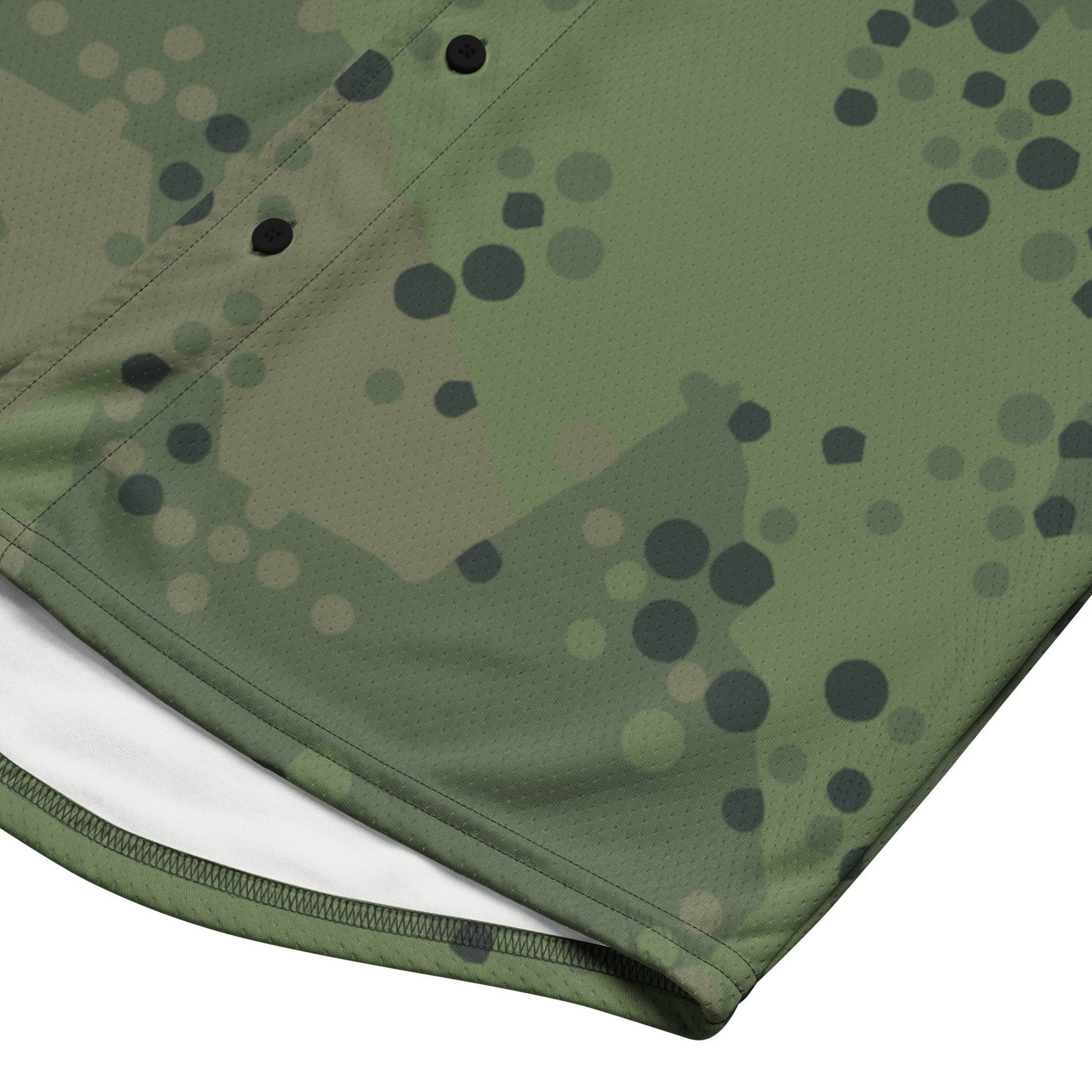 Swedish Barracuda Woodland CAMO baseball jersey - Baseball Jerseys