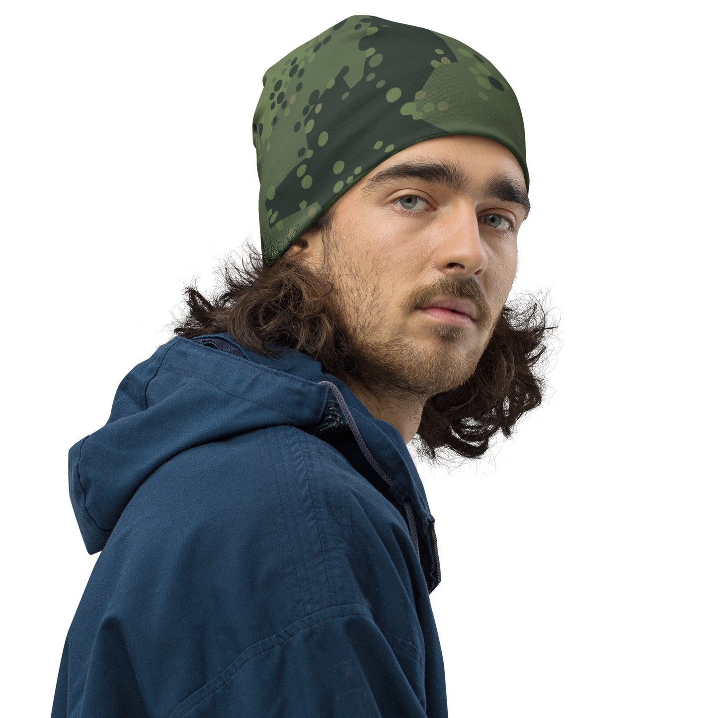 Swedish Barracuda Woodland CAMO Beanie - Beanies